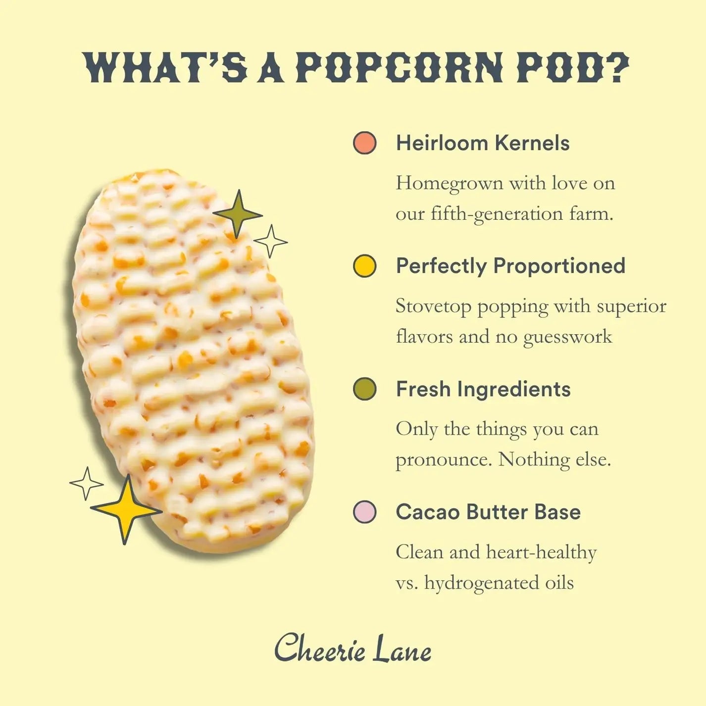 Cheerie Lane | Pasta Popcorn Pod Pack