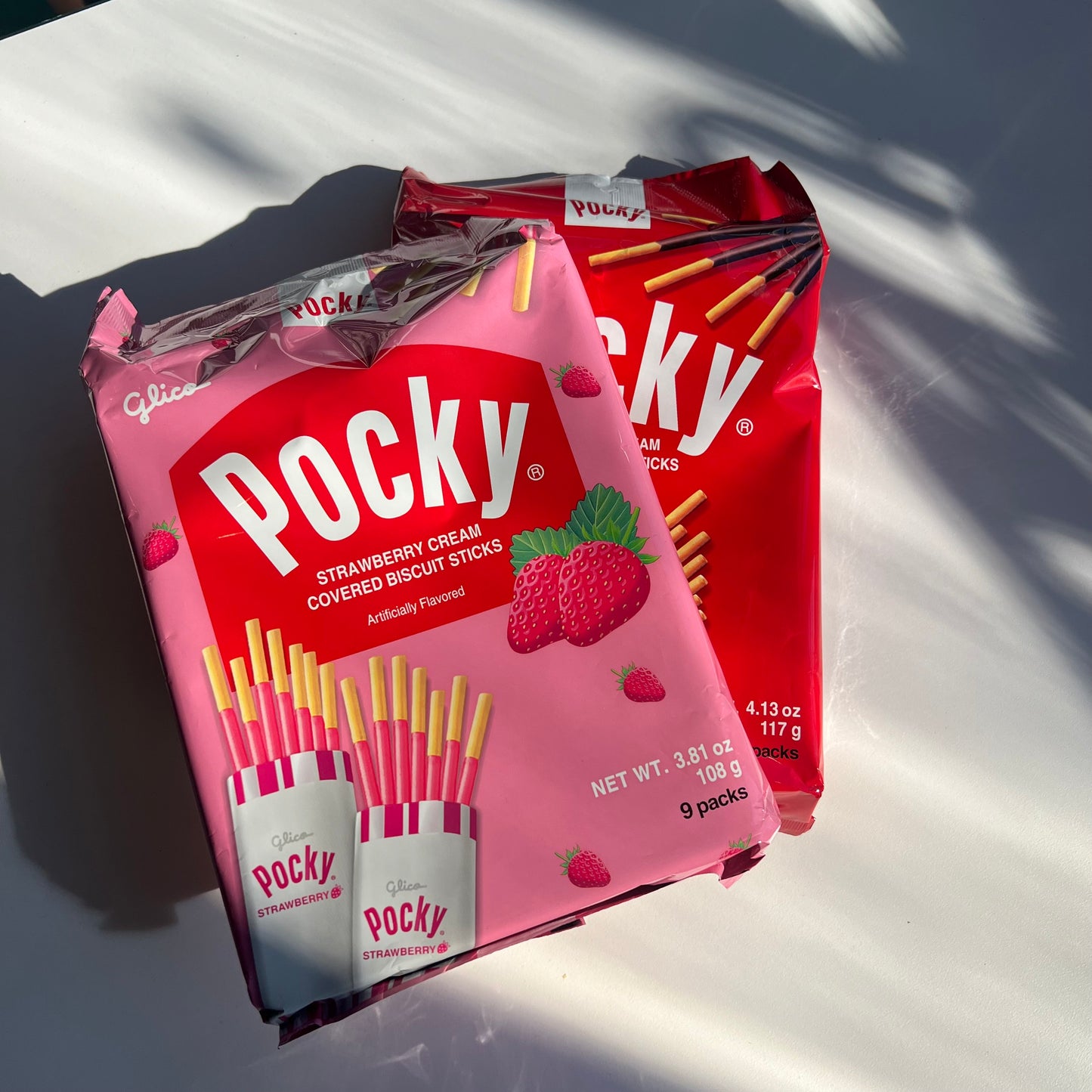 Pocky | Family Size Strawberry Cream