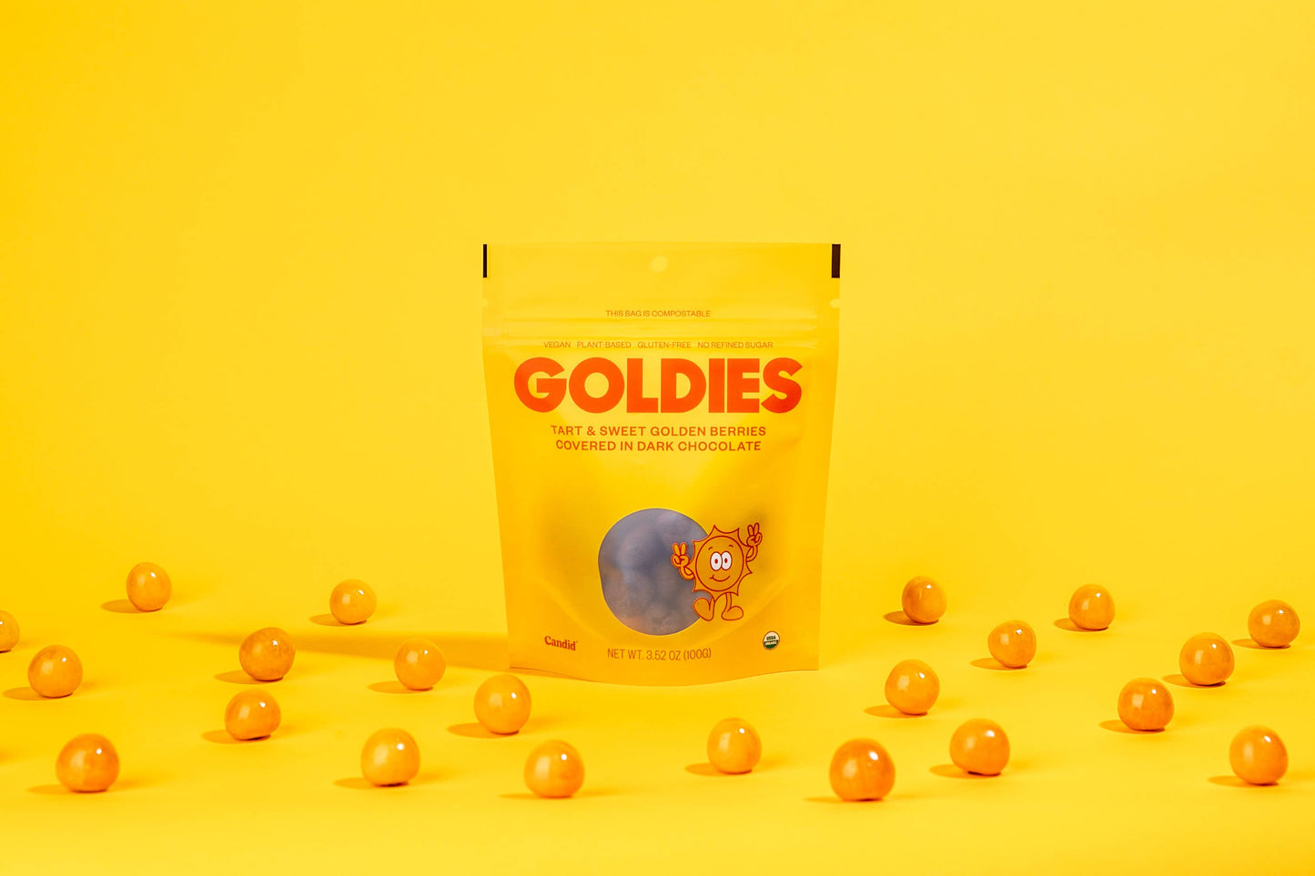 Candid | GOLDIES — chocolate covered goldenberries