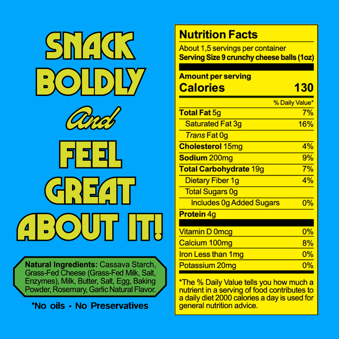 Cassavida Rosemary Garlic Cheese Bites
