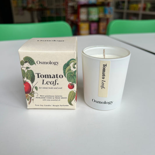 Tomato Leaf Votive Candle