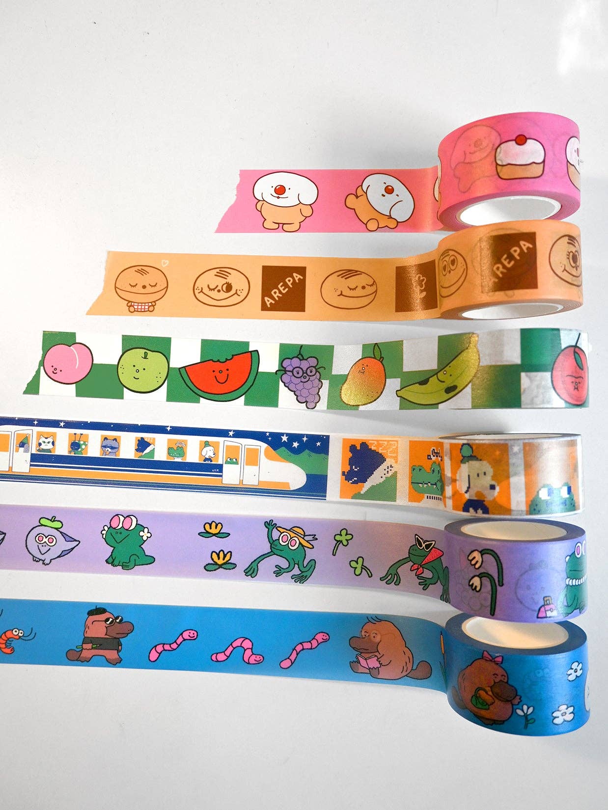 Natali Koromoto | Washi Tape: Ceramic Party