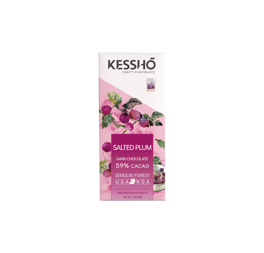 KESSHŌ | SALTED PLUM Dark Chocolate