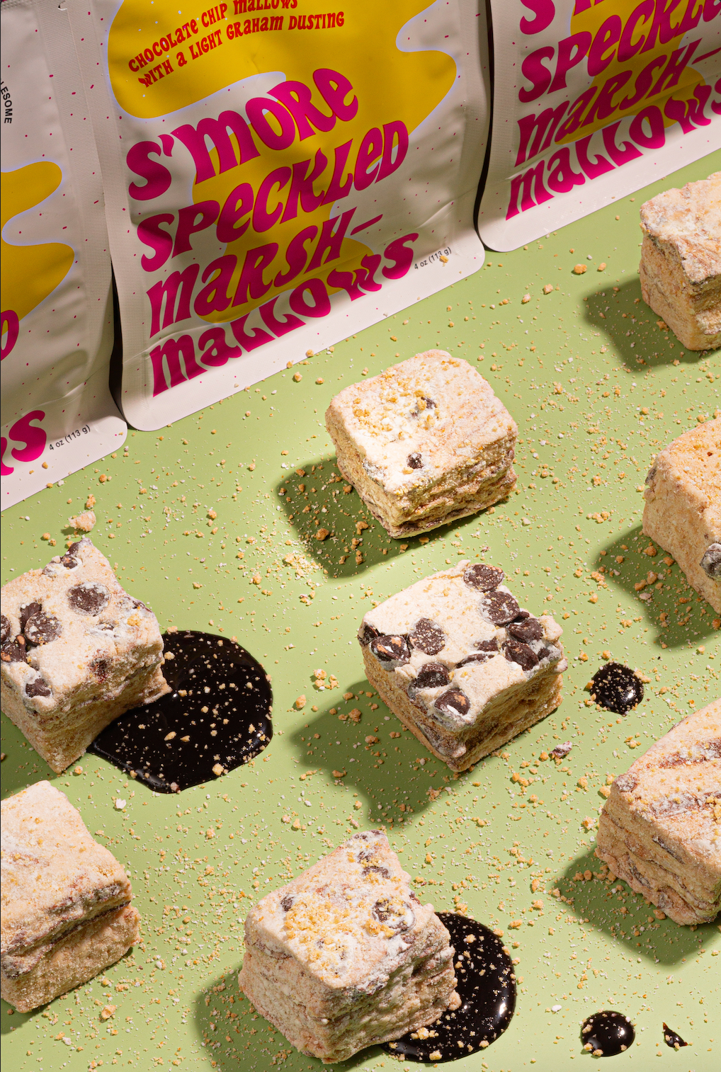 Mojave Mallows | S'more Speckled Marshmallows - Handmade / Wholesome / Snack