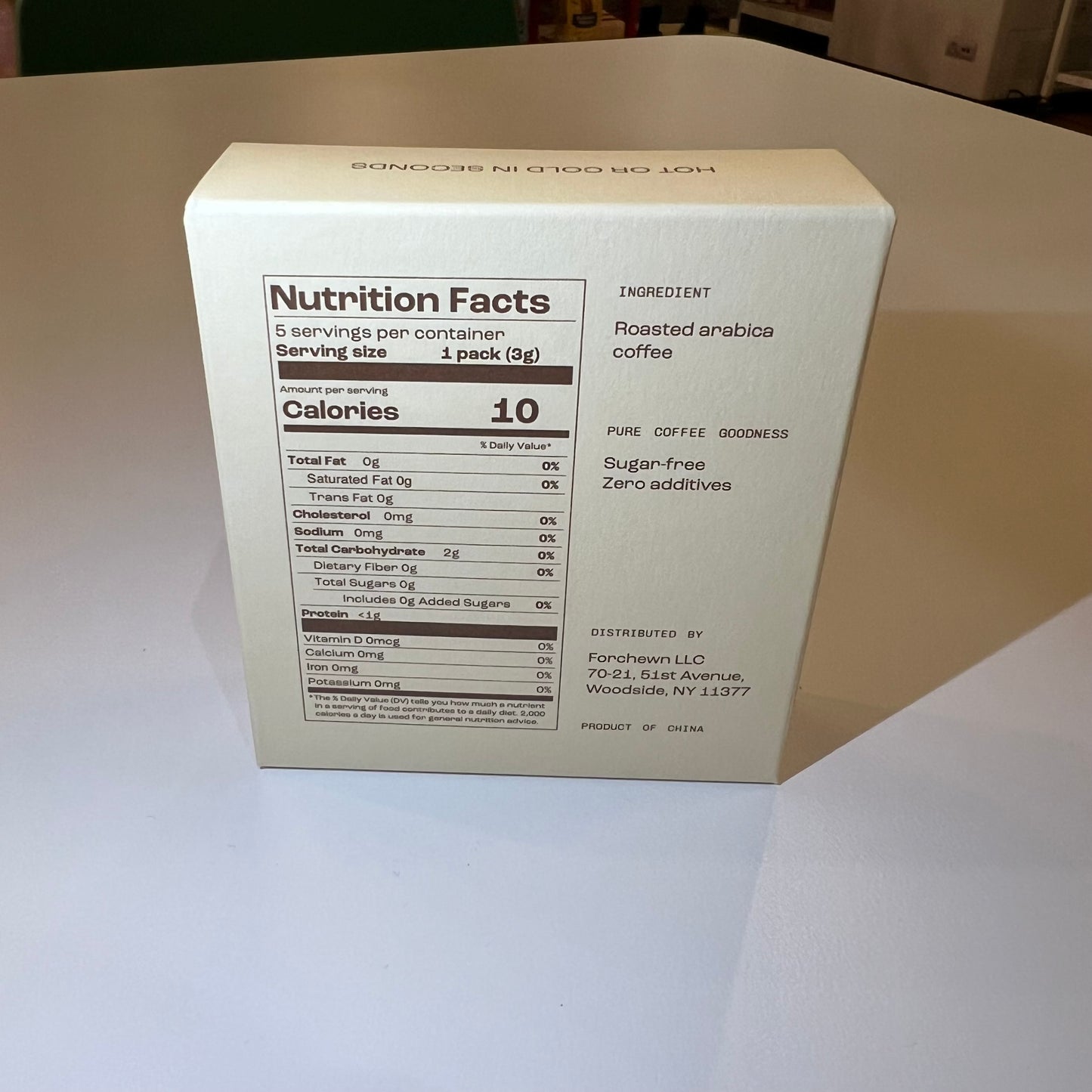 Forchewn | Geisha -1420 Specialty Instant Coffee