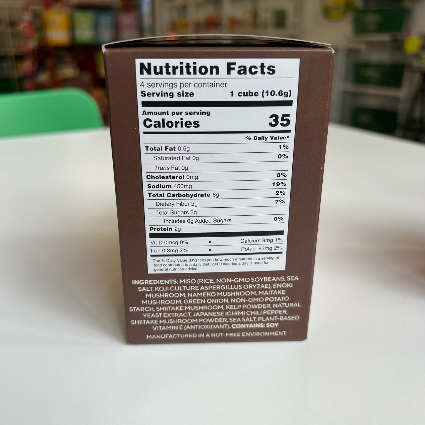 Tsubi | Red Miso Soup Spicy Mushrooms - 4 Pack