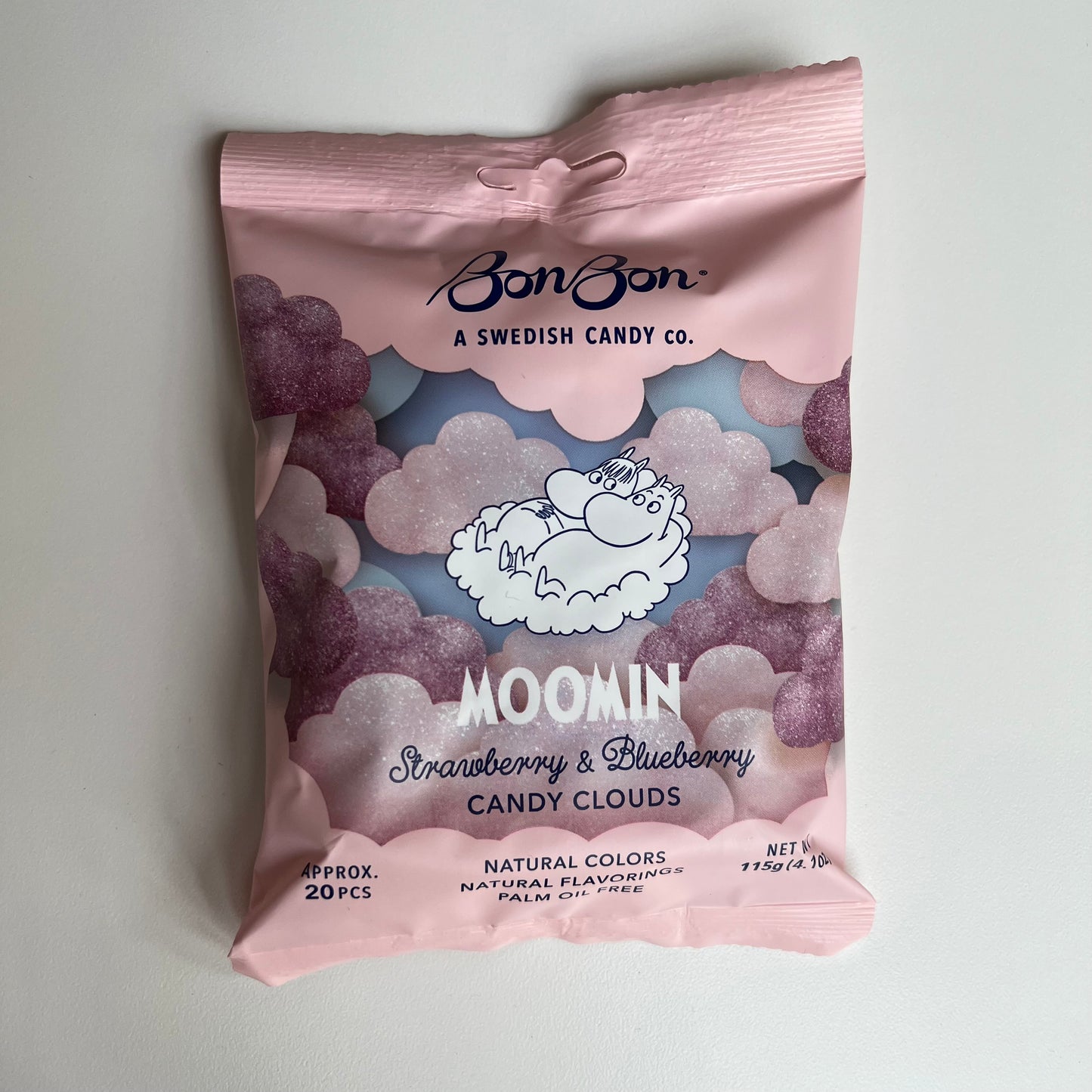 Moomin Strawberry & Blueberry Candy Clouds
