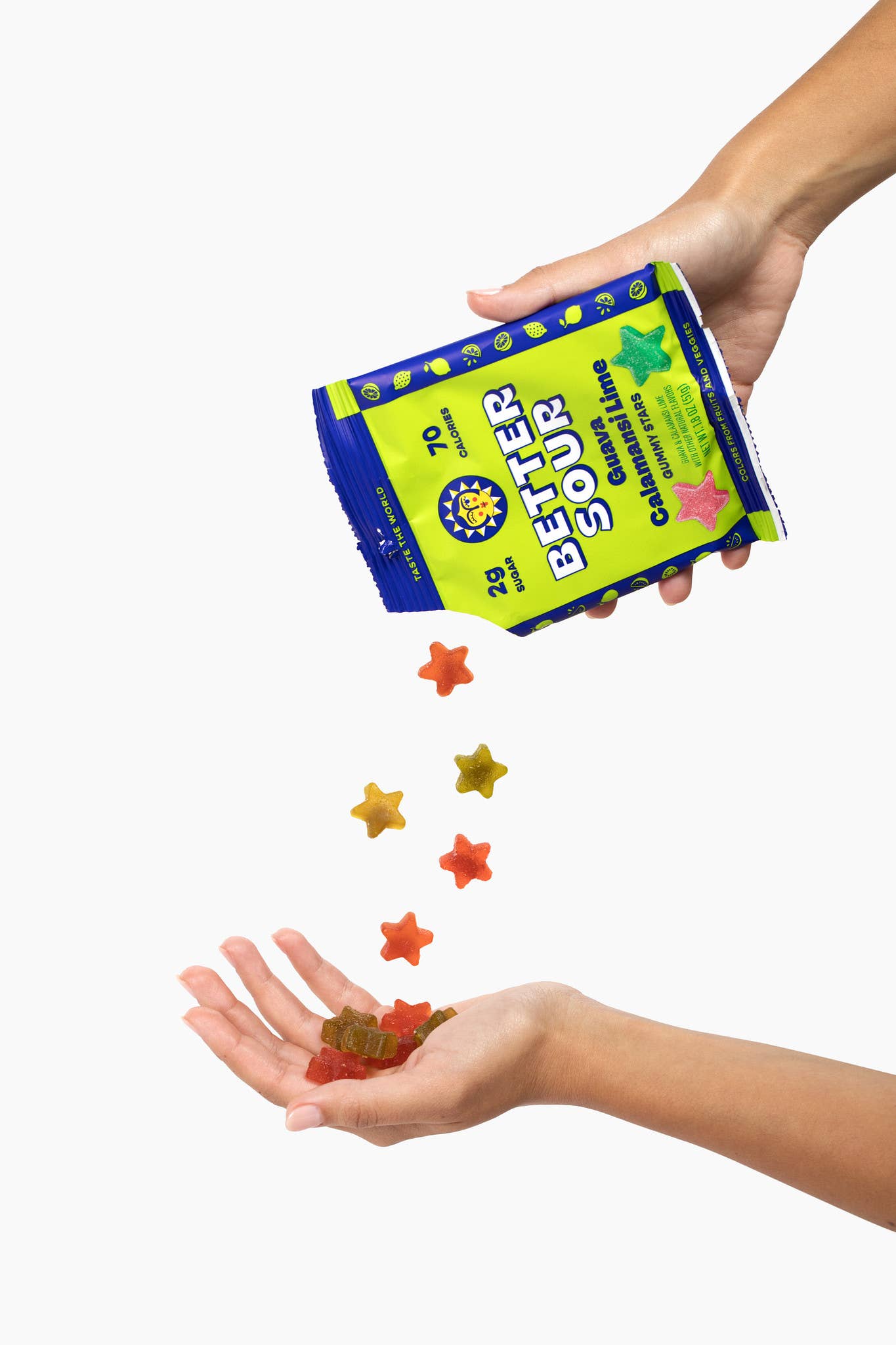 Better Sour | Better Sour | Guava Calamansi Lime Gummy Stars