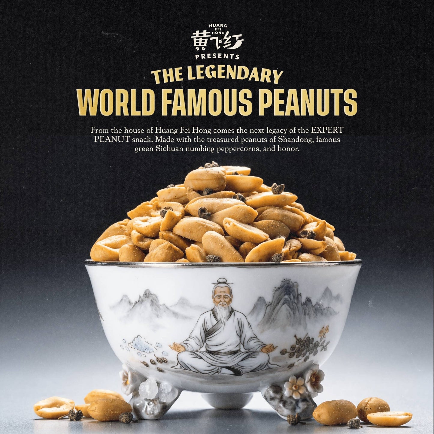 Salt & Sichuan Peppercorn Savory Peanuts