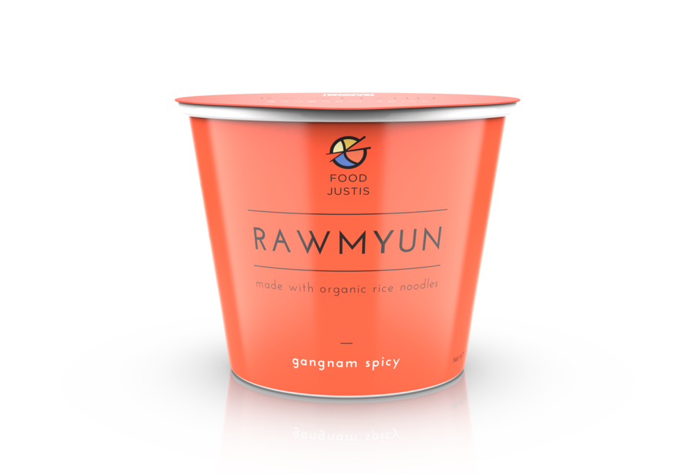 Rawmyun | Superfood Vegan Ramen Cup Noodles - Gangnam Spicy