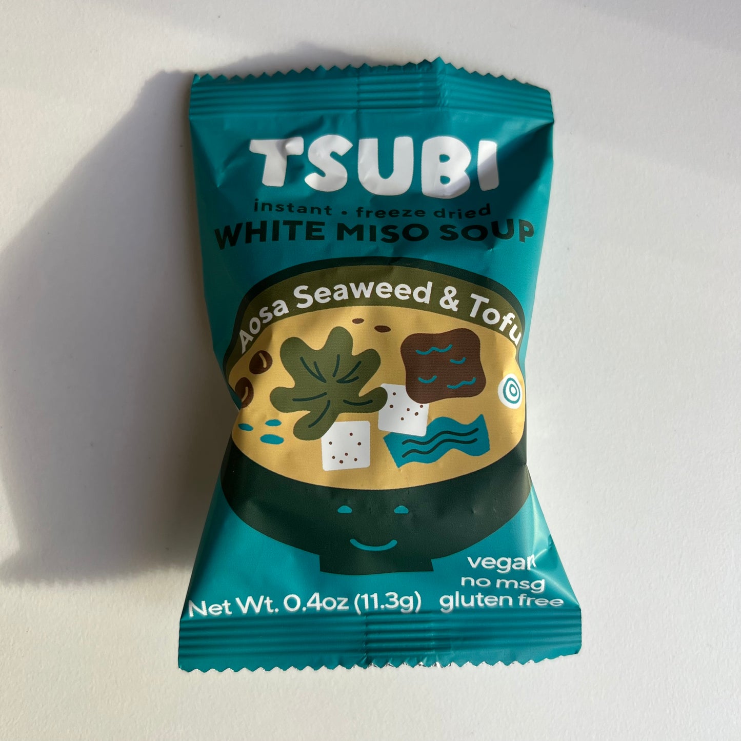 Tsubi | White Miso Aosa Seaweed & Tofu - single