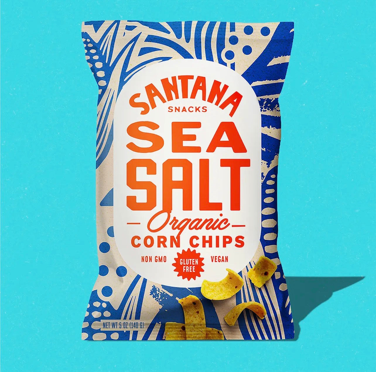 Organic corn chips