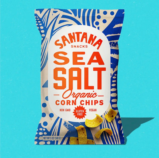 Organic corn chips