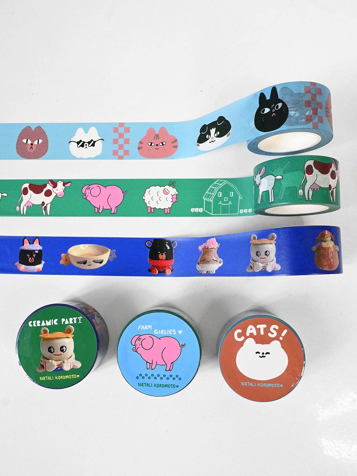 Natali Koromoto | Washi Tape: Picnic