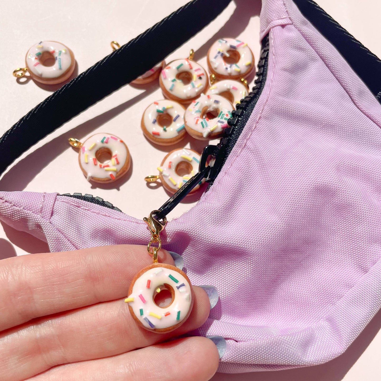 Bold Blossom Shop | Donut Bag Charm