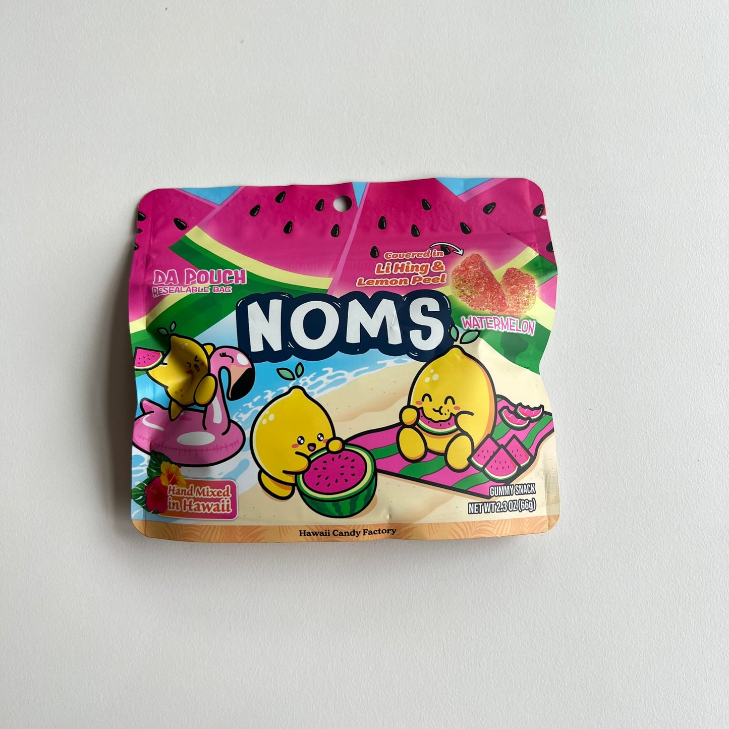 Noms Hawaii Candy  | Watermelon Li Hing Mui Gummy