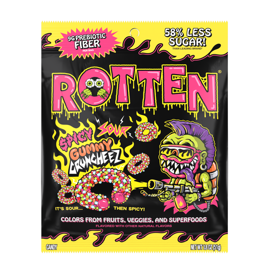 Spicy Sour Cruncheez Gummies