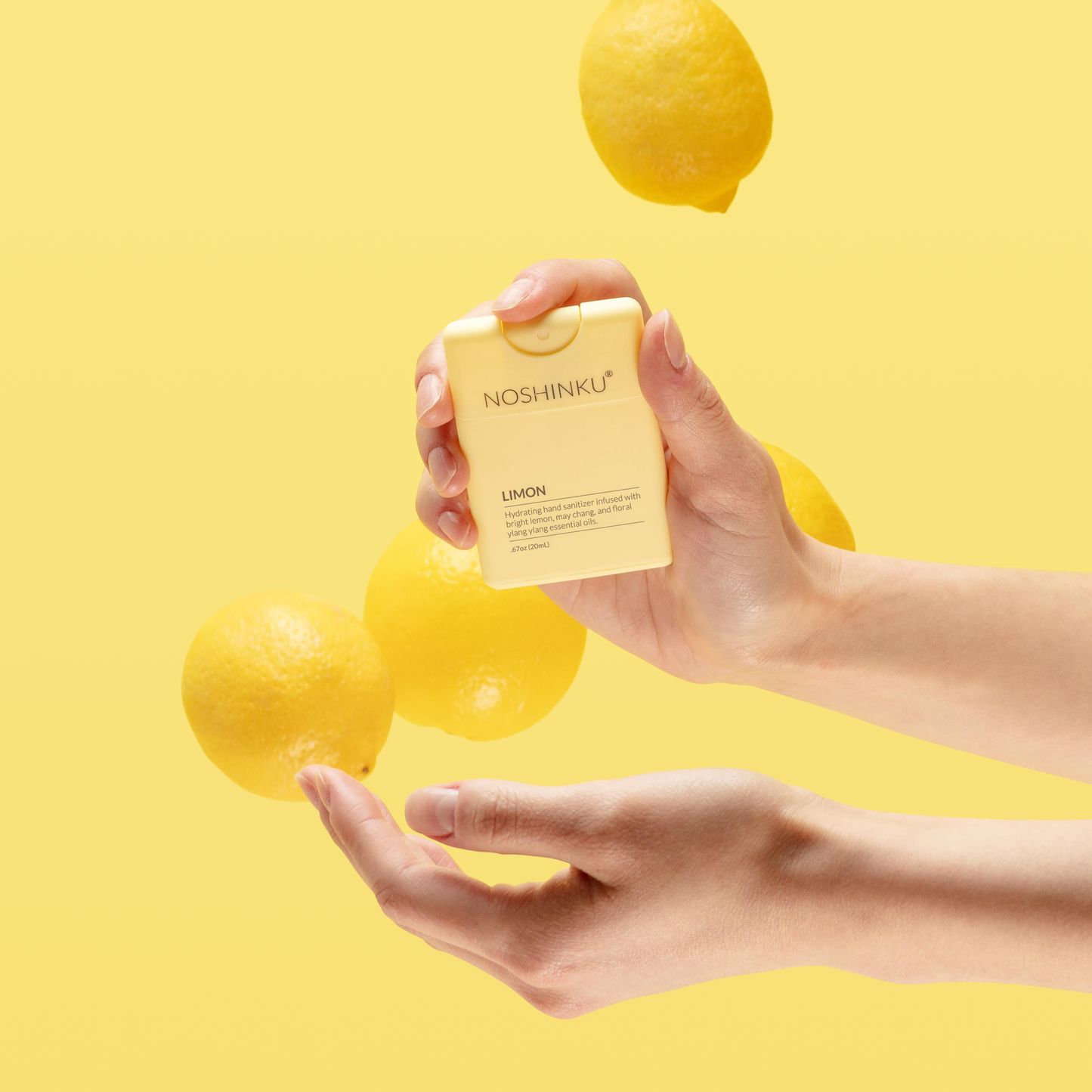 Lemon Ylang-Ylang Moisturizing Pocket Hand Sanitizer