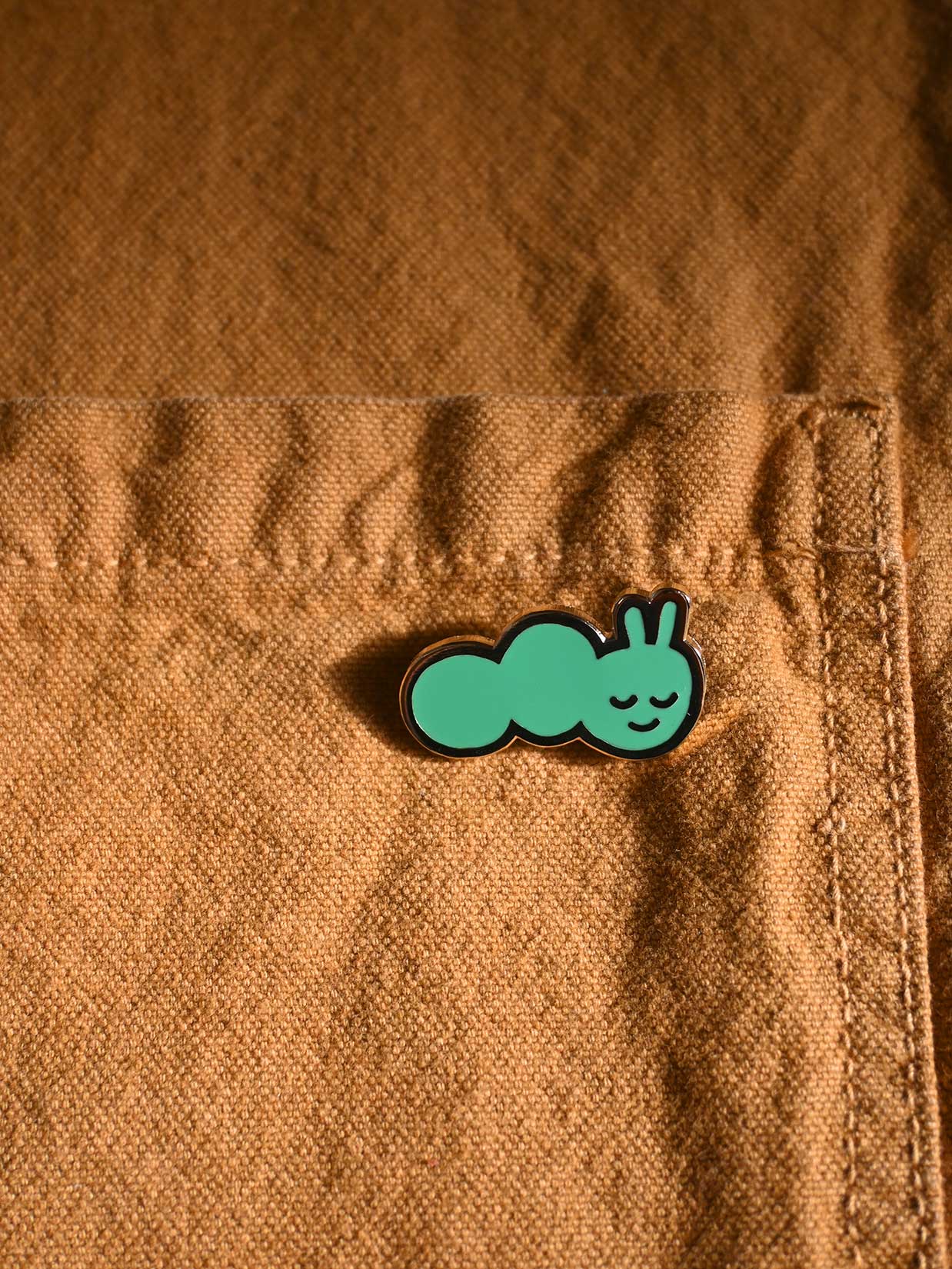 Natali Koromoto | "Caterpillar" Enamel pin