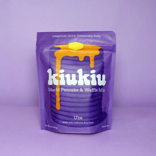 KiuKiu | Ube Mochi Pancake and Waffle Mix