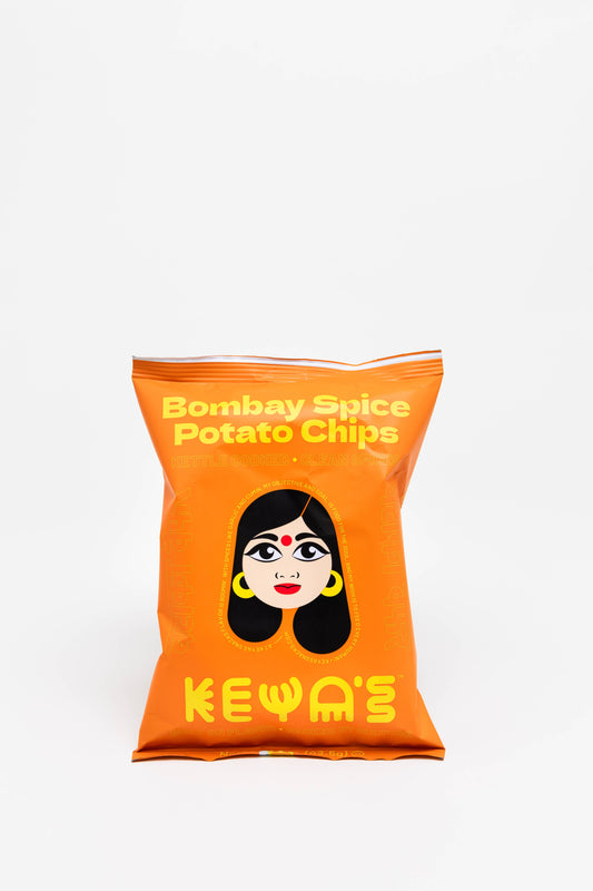 Keya's Snacks | Bombay Spice Masala Potato Chips 1.5 oz case