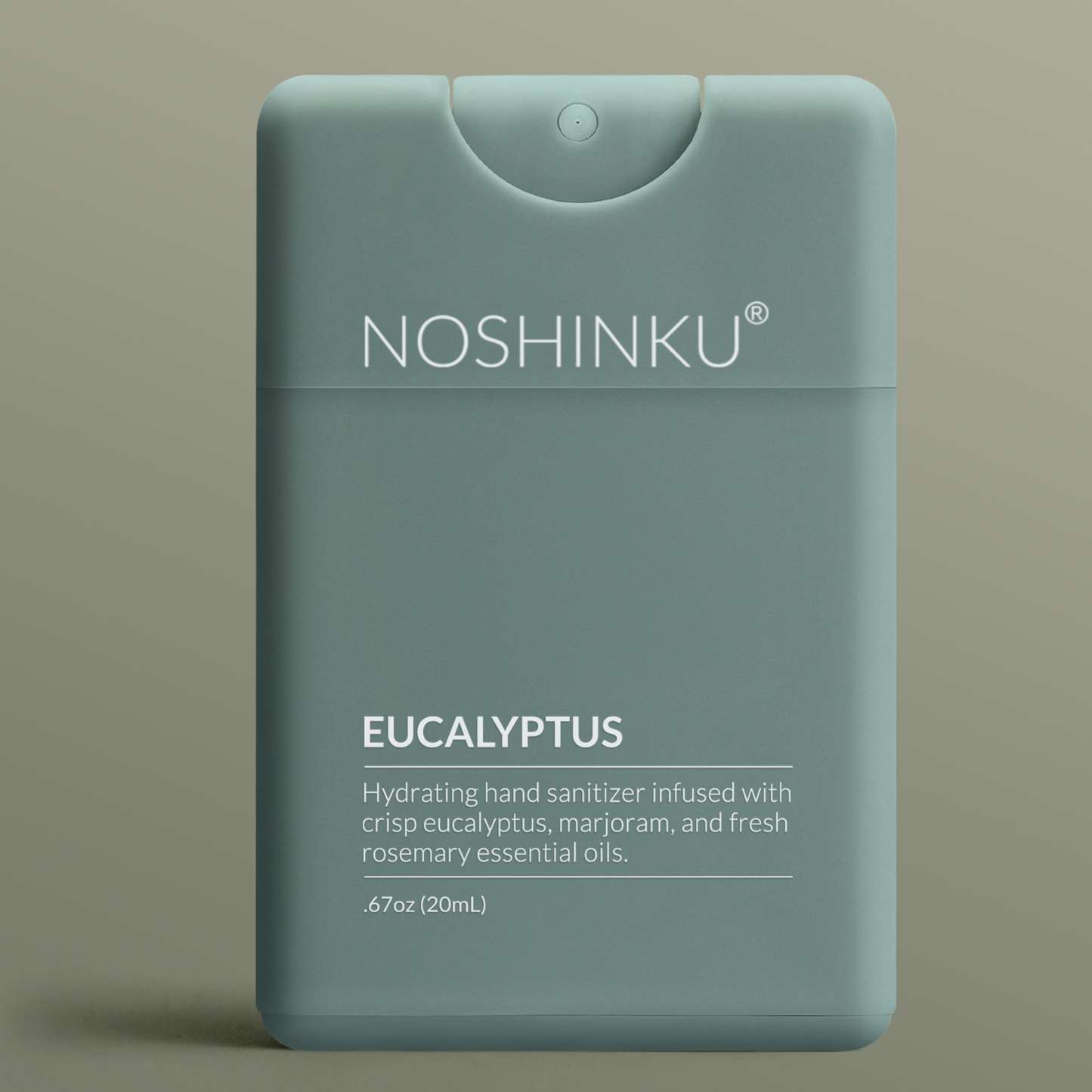 Noshinku | REFILLABLE Eucalyptus Moisturizing Pocket Hand Sanitizer