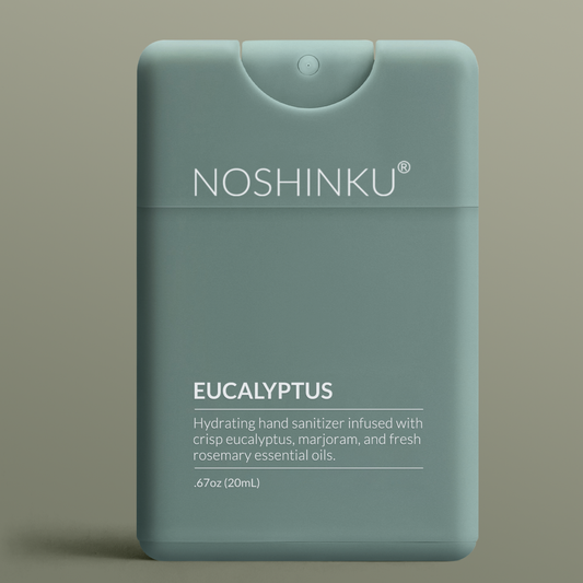 Noshinku | REFILLABLE Eucalyptus Moisturizing Pocket Hand Sanitizer