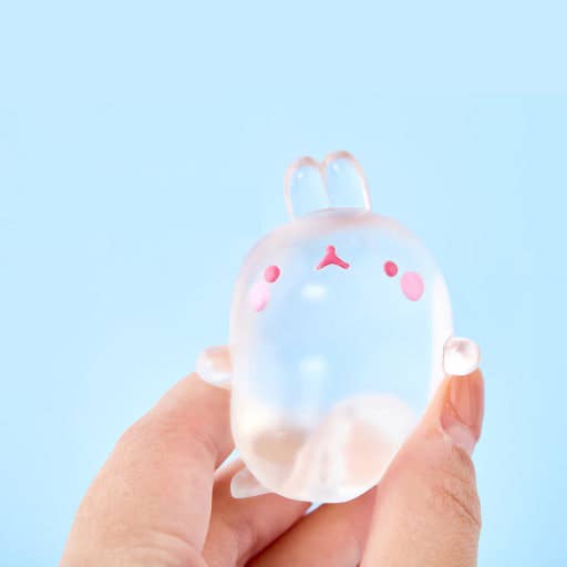 Clear Mochi Squishy Figure Fidget Toy