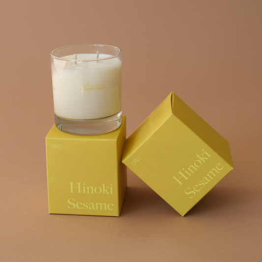 dilo | HINOKI SESAME CANDLE