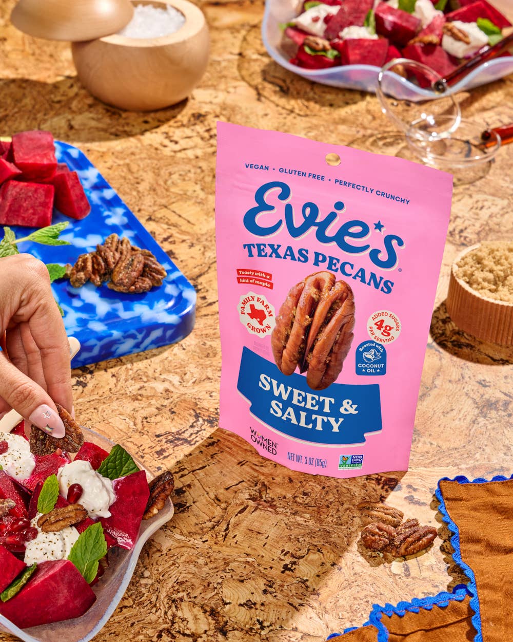 Sweet & Salty Candied Pecans