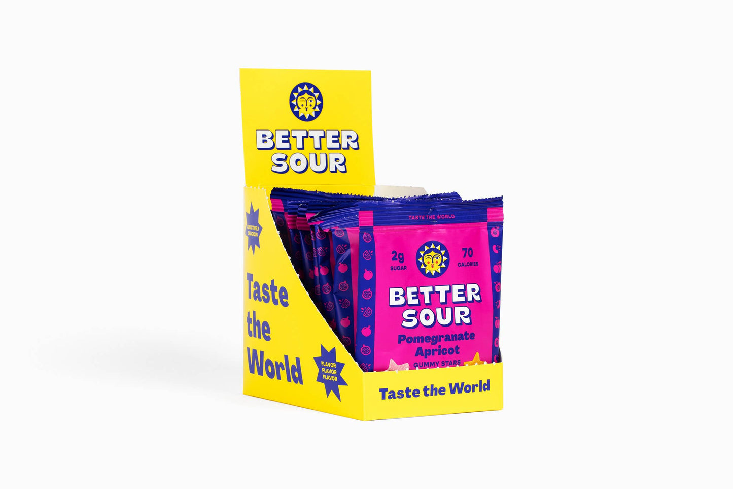 Better Sour | Better Sour | Pomegranate Apricot Gummy Stars