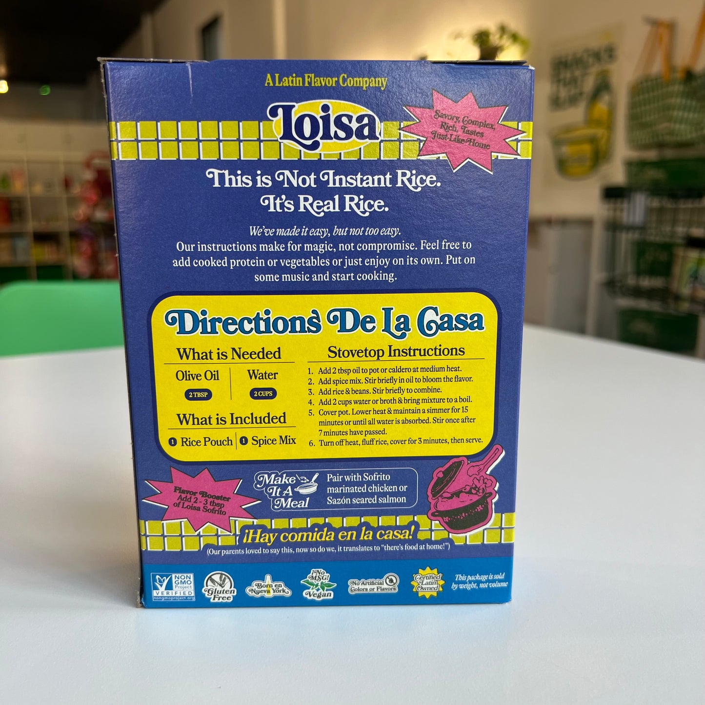 Loisa | Rice & Black Beans