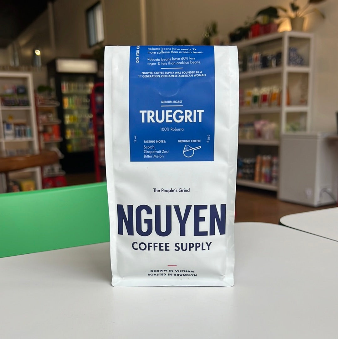 Nguyen Coffee Truegrit | 100% Peaberry Robusta