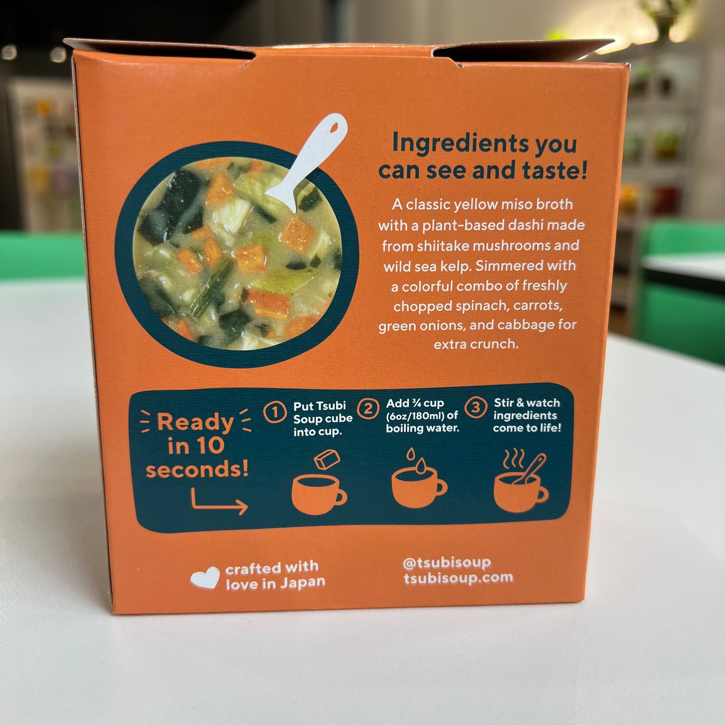 Yellow Miso Soup & Garden Veggies- 4 Pack