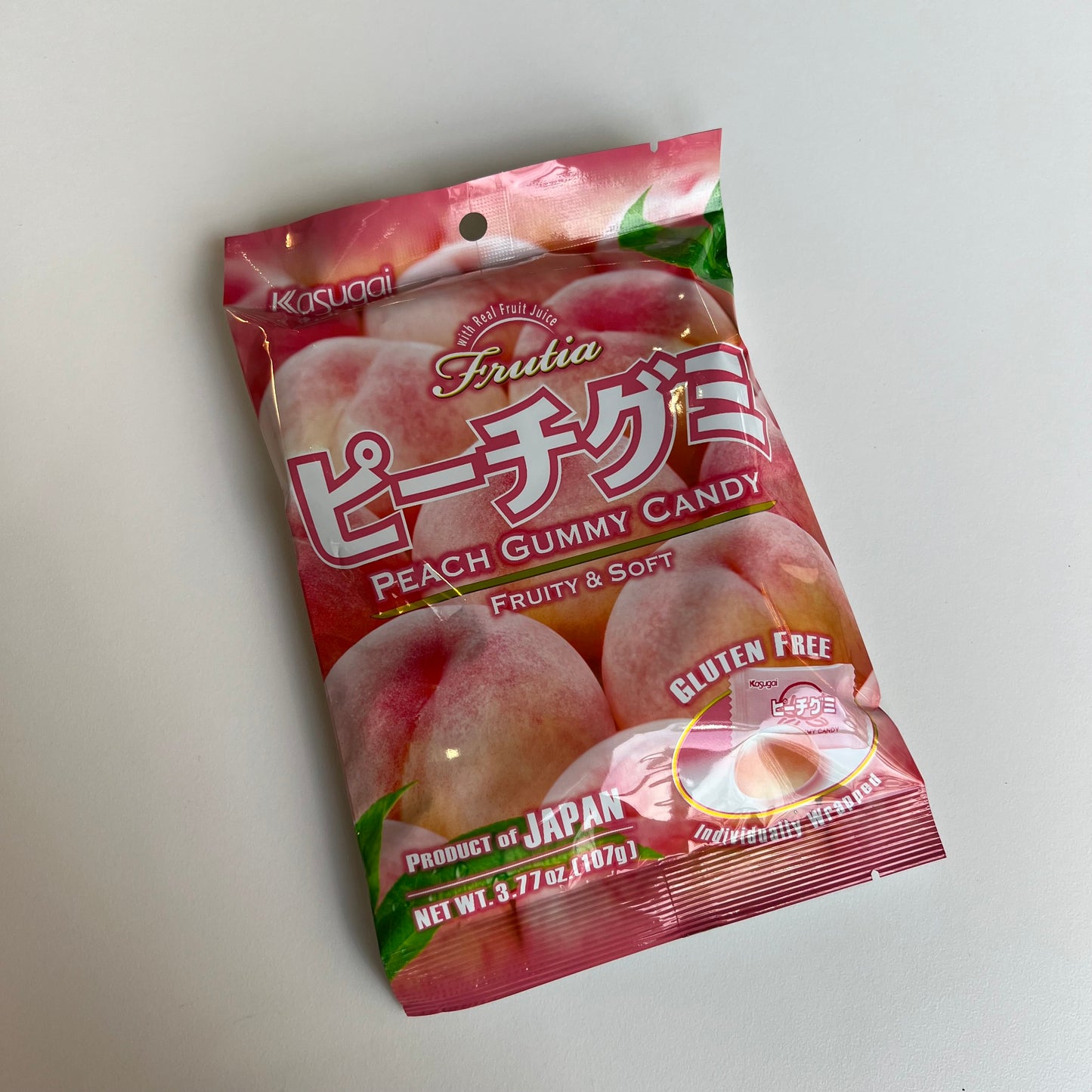Kasugai | Fruit Gummy Peach 3.77 oz