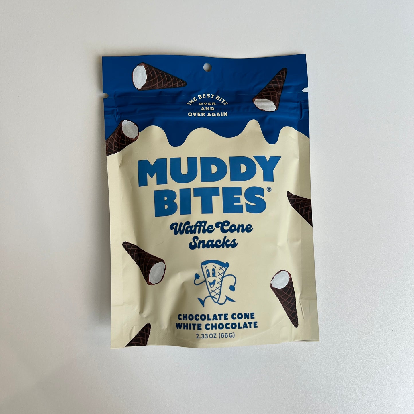 Muddy Bites | Cookies 'n Cream Bite-Sized Waffle Cones Snacks