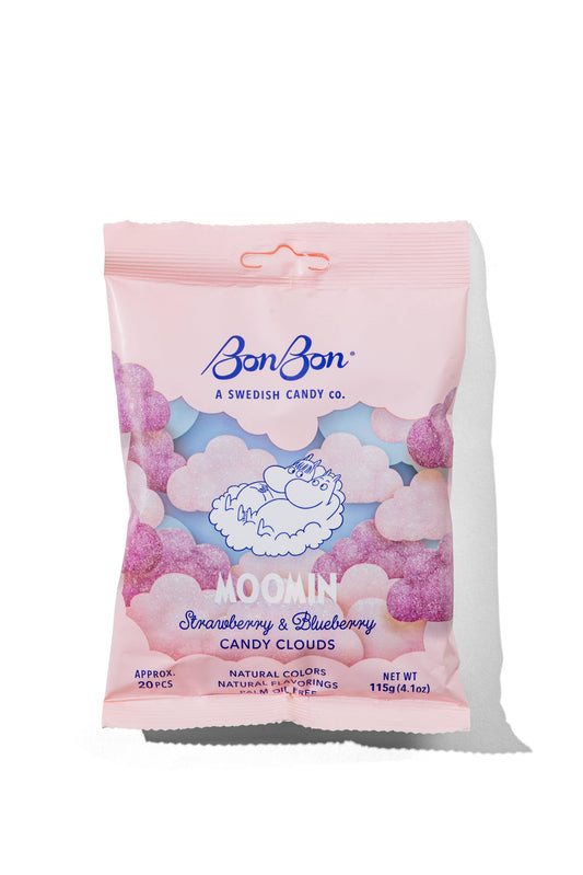 Moomin Strawberry & Blueberry Candy Clouds