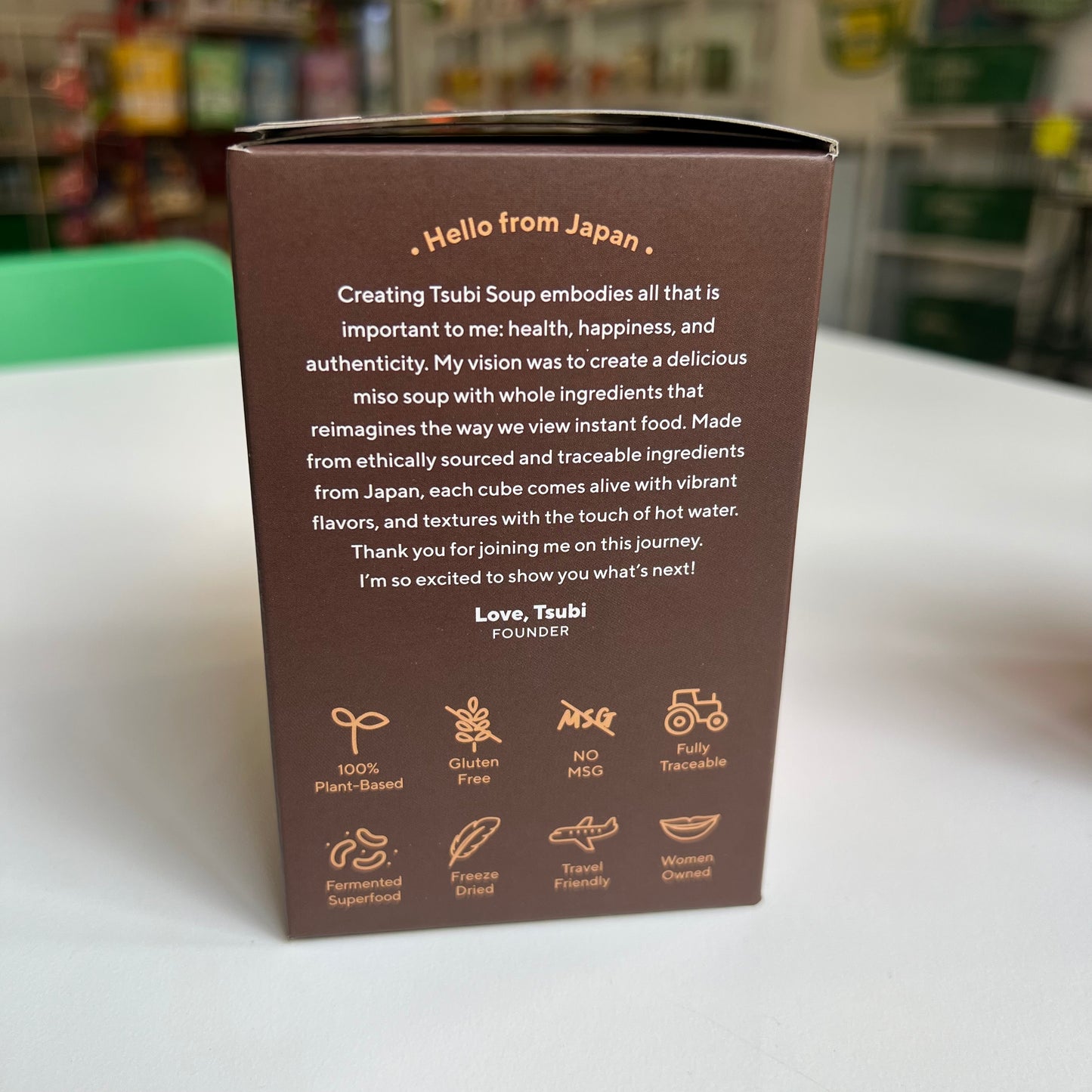 Tsubi | Red Miso Soup Spicy Mushrooms - 4 Pack