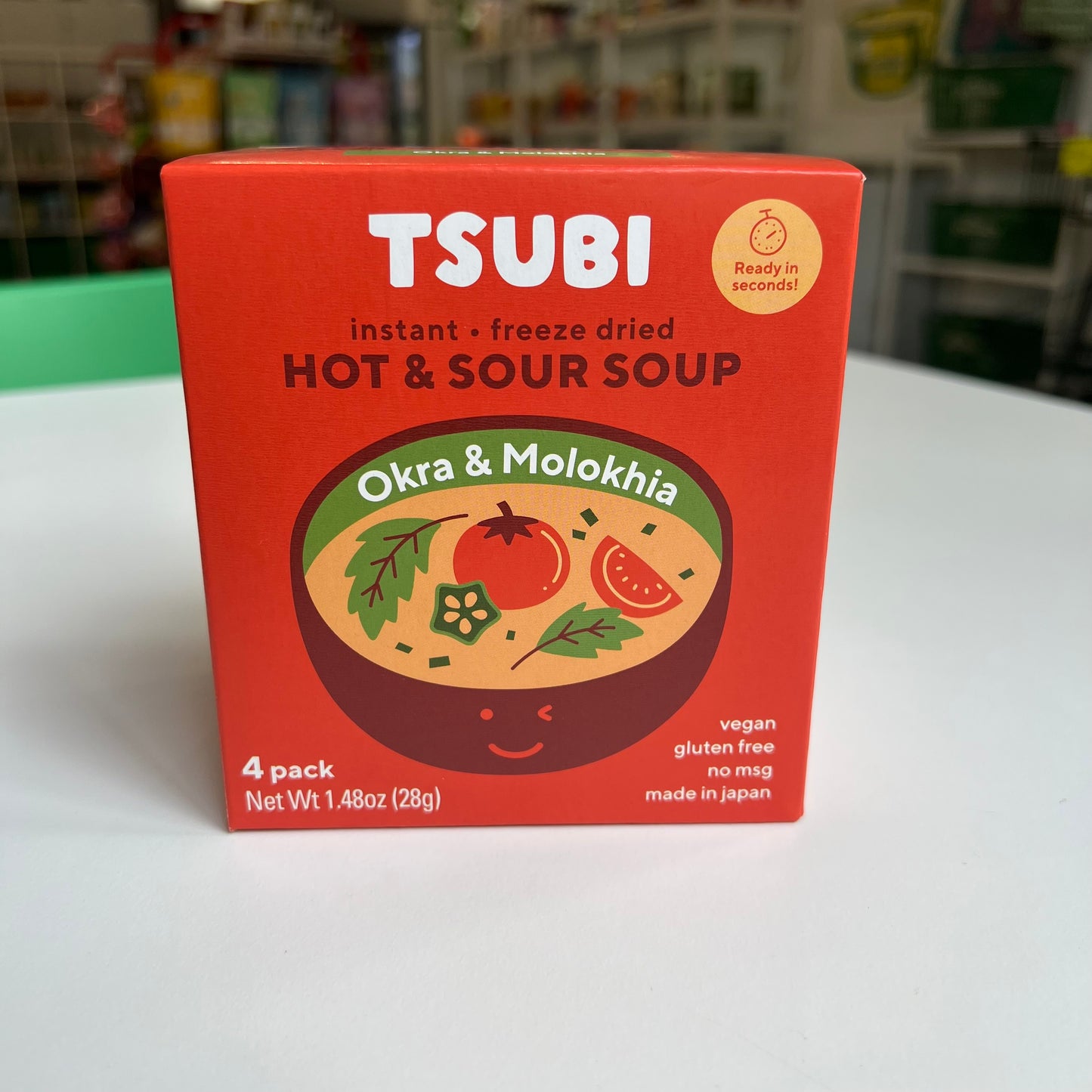 Tsubi | Hot & Sour Soup with Okra & Molokhia - 4 Pack