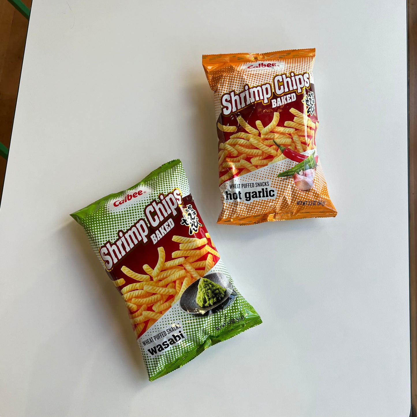 Calbee | Baked Shrimp Chips Wasabi