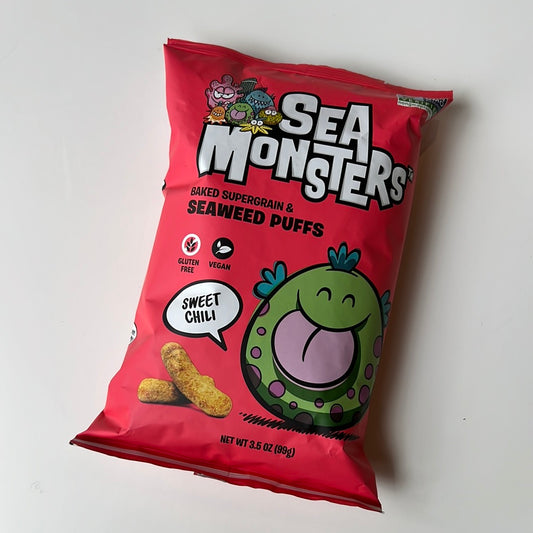 Sea Monsters | Baked Seaweed Puffs Spicy Sweet Chil