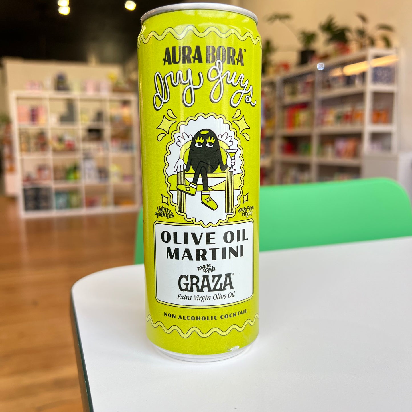 Aura Bora x Graza | Olive Oil Martini Non-Alcoholic Cocktail
