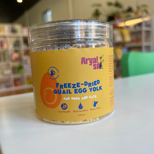 Arya Sit | Freeze Dried Quail Egg Yolk Dog Treat