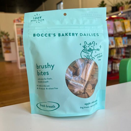 Bocce's Bakery | Brushy Bites Soft & Chewy Treats