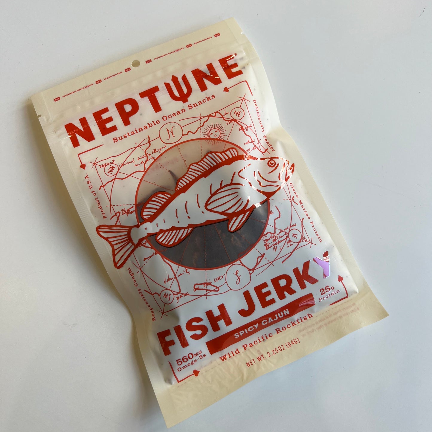 Neptune - fish Jerky Spicy Cajun