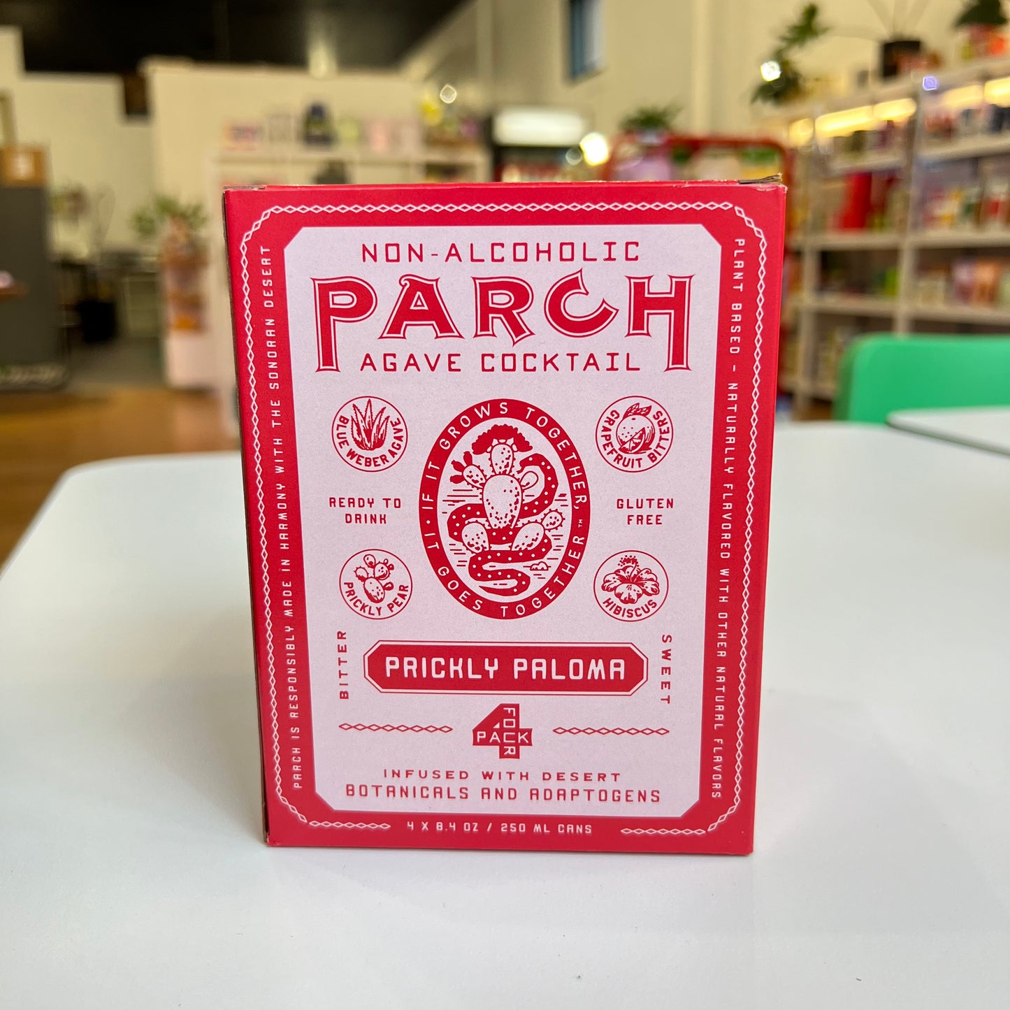 Parch | Prickly Paloma - Agave NA Cocktail 4-pack