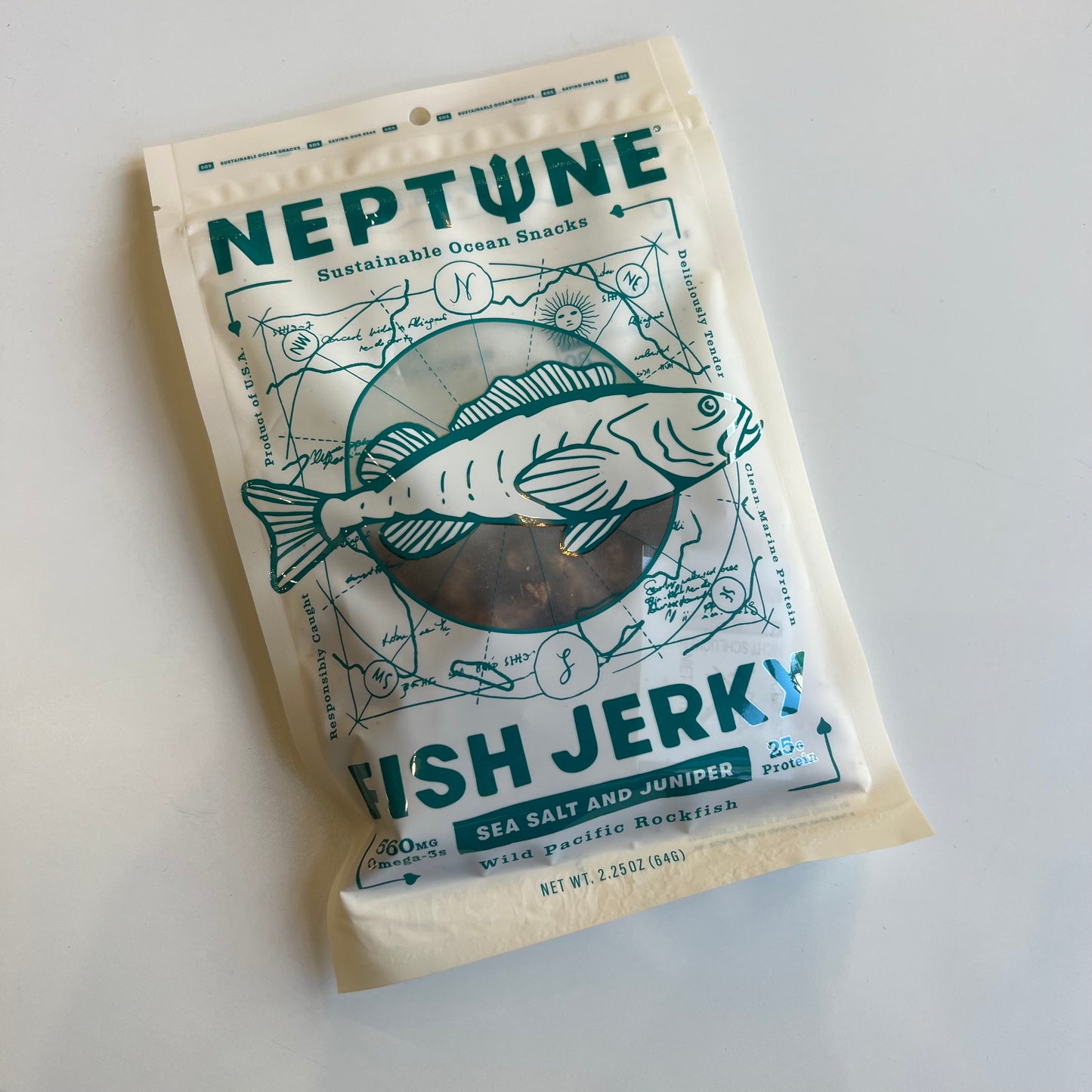 Neptune - fish Jerky sea salt juniper