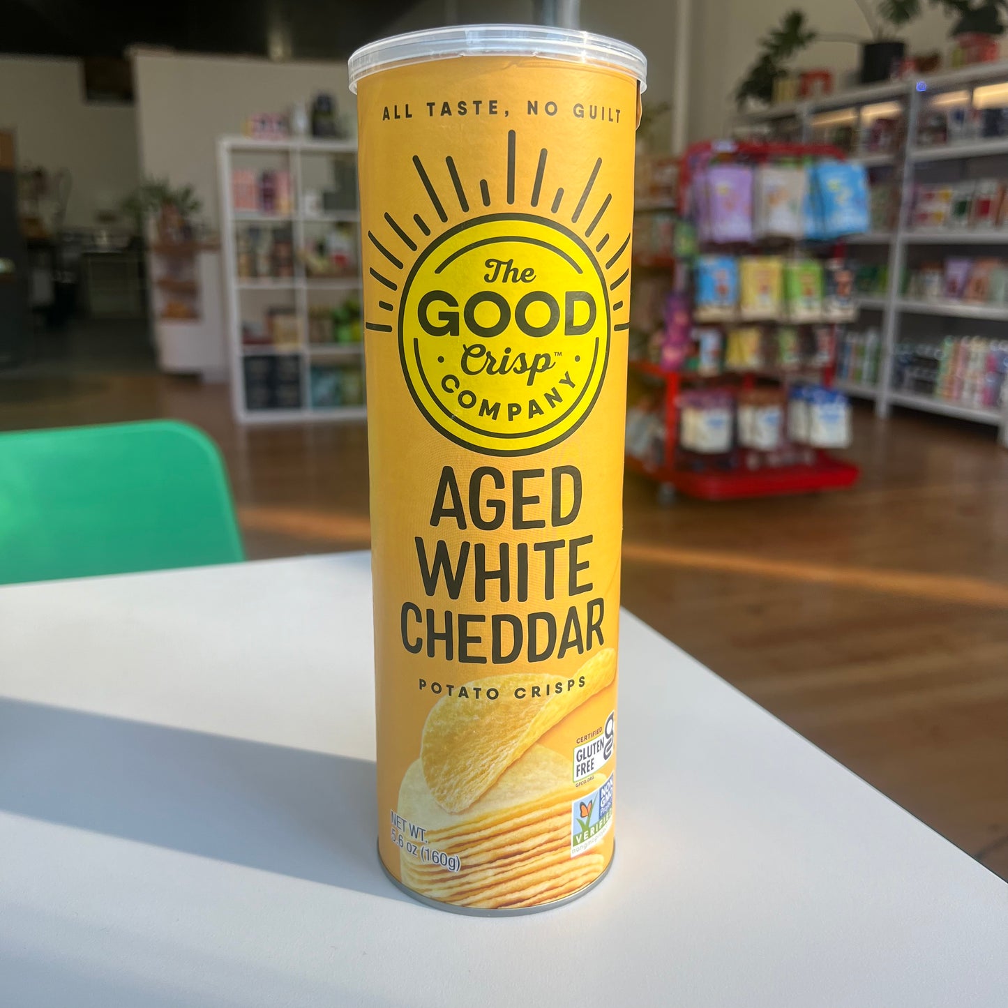Good Crisp | Aged White Cheddar Chips