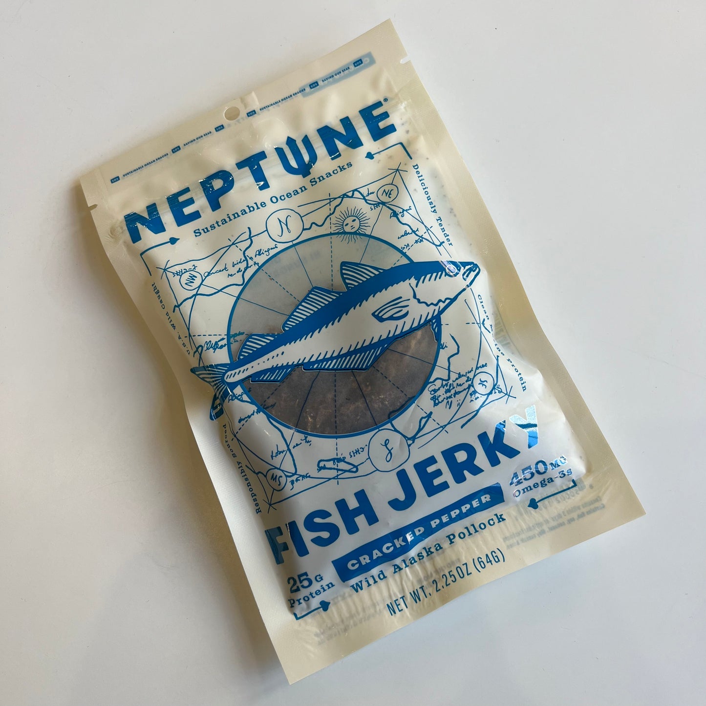 Neptune - Fish Jerky cracked pepper