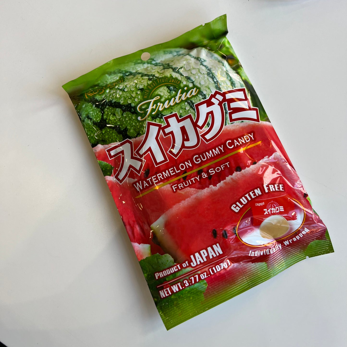 Kasugai - Fruit Gummy Candy watermelon